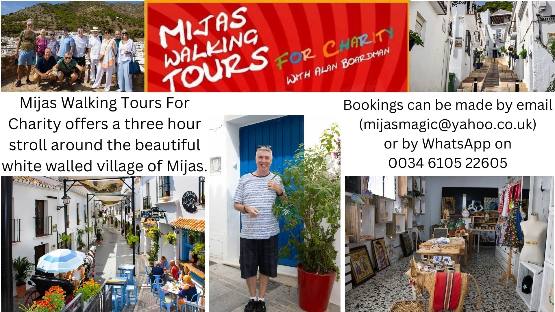 Mijas Walking Tours For Charity